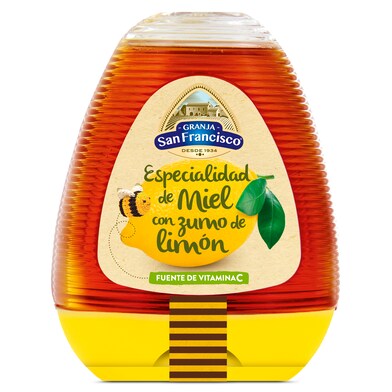 Miel con zumo de limón ganja san fancisco bote 350 g-0 Miel con zumo de limón ganja san fancisco bote 350 g-0