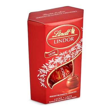 Bombones de chocolate con leche Lindt Lindor caja 75 g-0