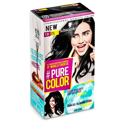Tinte vinyl black nº1 Pure color caja 1 unidad-0 Tinte vinyl black nº1 Pure color caja 1 unidad-0
