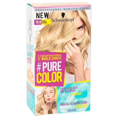 Tinte angel blonde nº 10.0 Pure color caja 1 unidad-0 Tinte angel blonde nº 10.0 Pure color caja 1 unidad-0