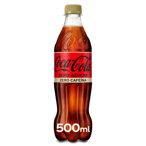 Coca-Cola Zero Azúcar Zero Cafeína Botella 50 Cl.