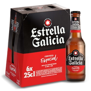 cerveza pack 6 x 25 cl