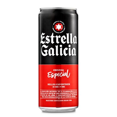 Cerveza especial Estrella Galicia lata 33 cl-0