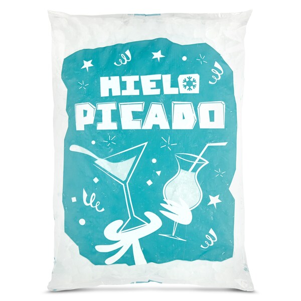Hielo Picado La Confianza Bolsa 2 Kg.
