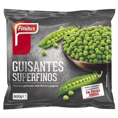 Guisantes superfinos Findus bolsa 400 g-0 Guisantes superfinos Findus bolsa 400 g-0