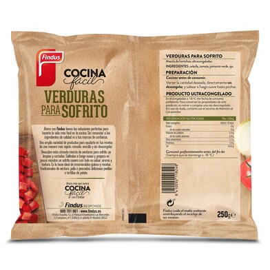 Verduras para sofrito Findus bolsa 250 g-1