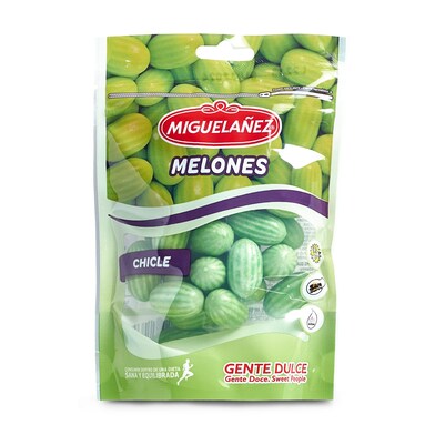Chicles melones Migueláñez bolsa 165 g-0 Chicles melones Migueláñez bolsa 165 g-0