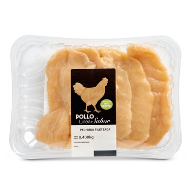 Filetes de pechuga de pollo de antaño bandeja 400 g-0 Filetes de pechuga de pollo de antaño bandeja 400 g-0