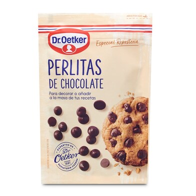 Perlitas de chocolate Dr. Oetker bolsa 100 g-0