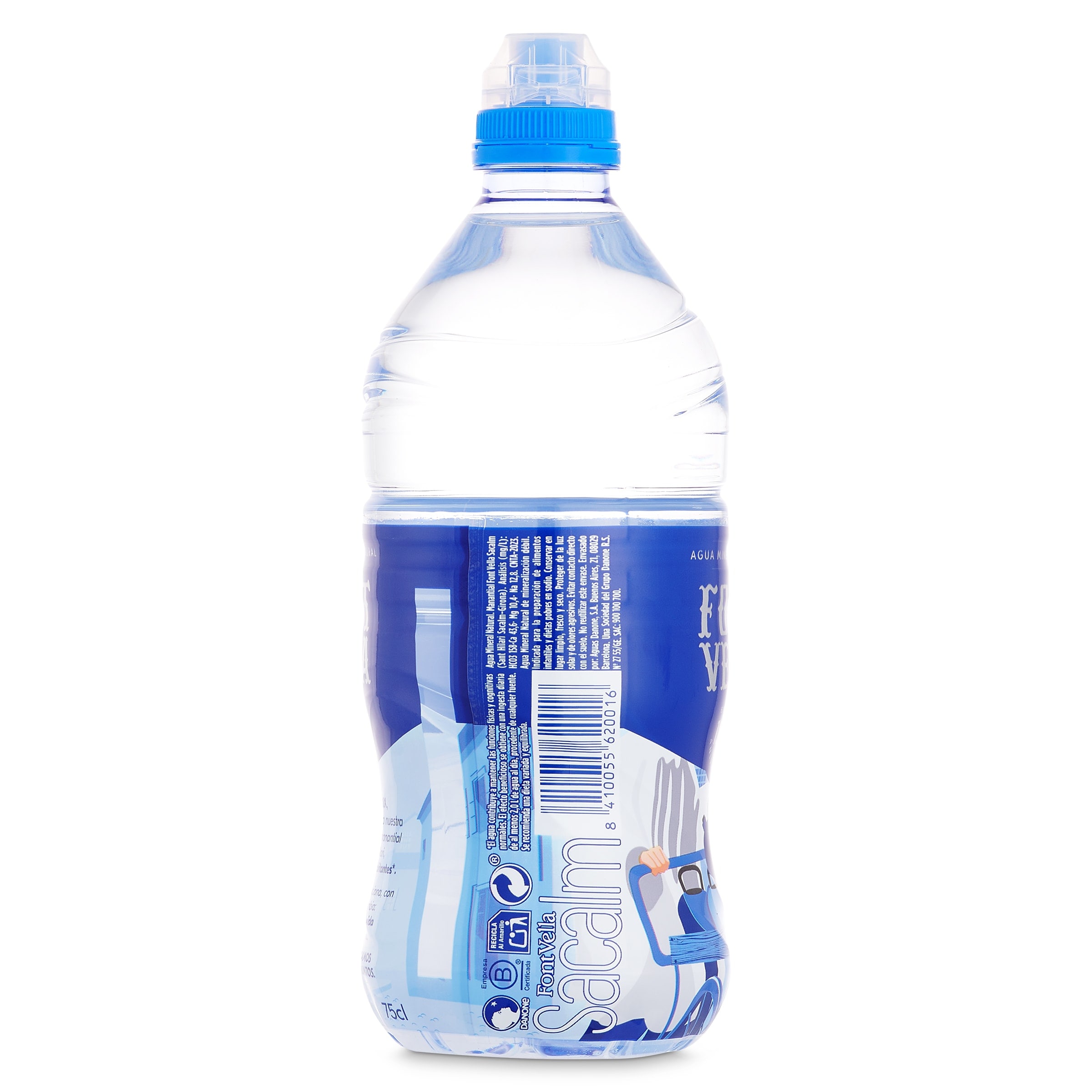 Agua mineral Font Vella 750 ml