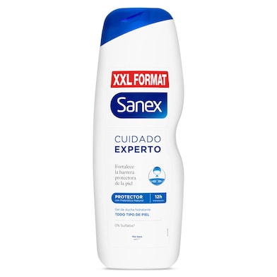 Gel de ducha cuidado experto protector Sanex botella 850 ml-0