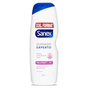 Gel de ducha piel muy seca Sanex botella 850 ml