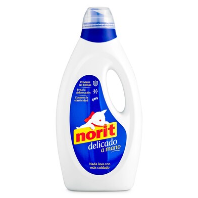 Detergente a mano líquido cuidado delicado Norit botella 45 lavados-0 Detergente a mano líquido cuidado delicado Norit botella 45 lavados-0
