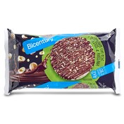 Tortitas de arroz con chocolate con leche y avellanas Bicentury bolsa 142 g