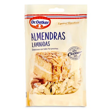Almendras laminadas Dr. Oetker bolsa 125 g-0 Almendras laminadas Dr. Oetker bolsa 125 g-0