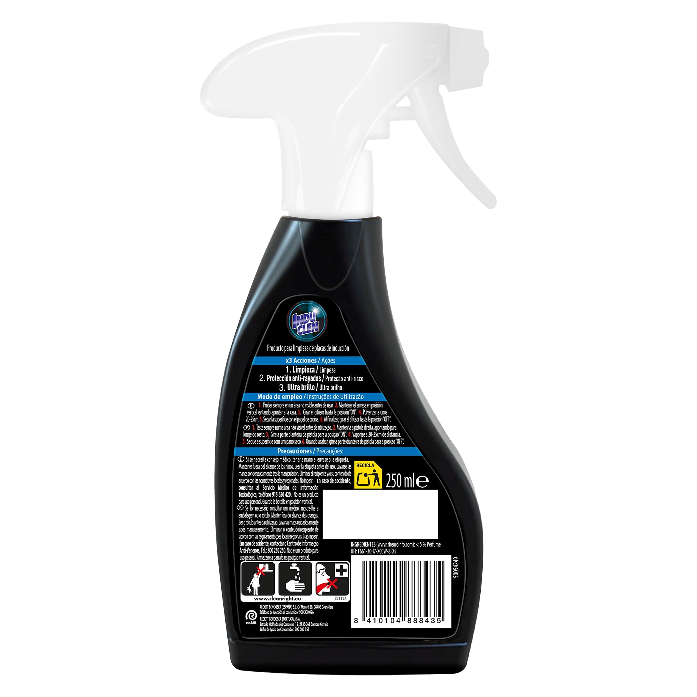 Limpiador para placas de inducción Induclen 250 ml