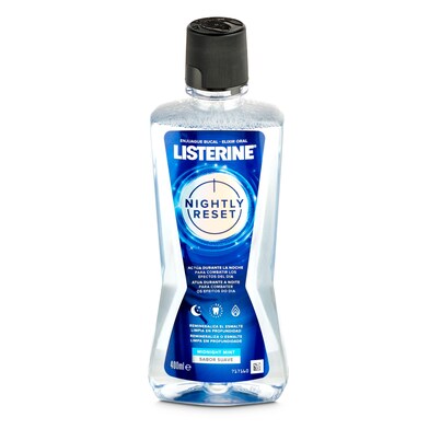 Enjuague bucal nightly reset Listerine botella 400 ml-0 Enjuague bucal nightly reset Listerine botella 400 ml-0