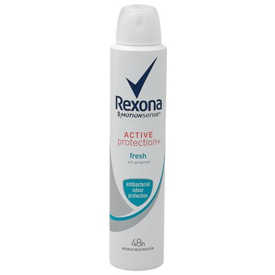 Desodorante active protection+ fresh Rexona spray 200 ml-0 Desodorante active protection+ fresh Rexona spray 200 ml-0