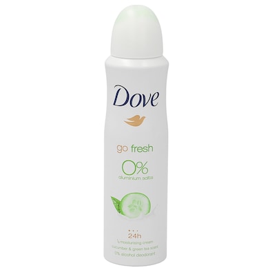 Desodorante go fresh cucumber & green tea scent Dove spray 150 ml-0