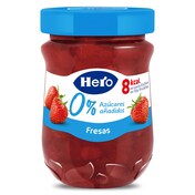 Mermelada de fresas 0% azúcares añadidos Hero frasco 280 g