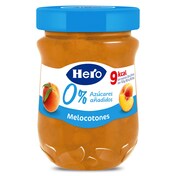 Mermelada de melocotón 0% azúcares añadidos Hero frasco 280 g