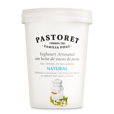 Yogur natural artesano Pastoret vaso 500 g-1