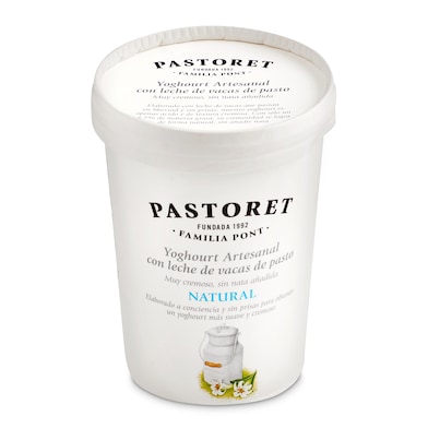 Yogur natural artesano Pastoret vaso 500 g-0