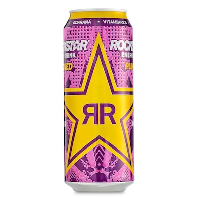 Bebida energética sabor guayaba Rockstar lata 500 ml-0