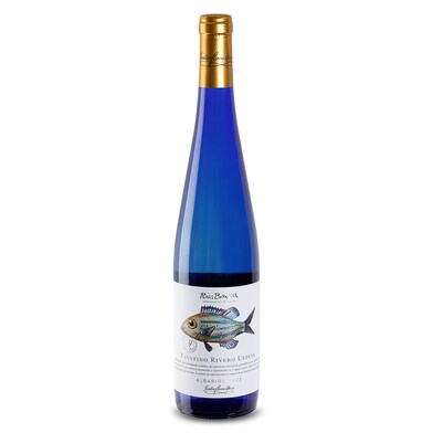 Vino blanco albariño D.O. rias baixas Faustino Rivero botella 75 cl-0