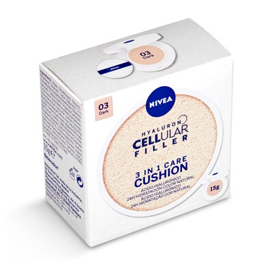 Crema con color tres en uno tono Nivea caja 15 ml-0