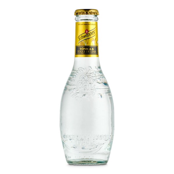 Tónica con Toque de Lima Schweppes Selection Botella 20 Cl.