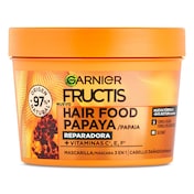 Mascarilla hair food papaya reparadora Fructis frasco 390 ml