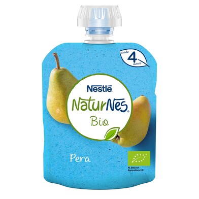 Puré de pera Nestlé Naturnes bolsa 90 g-0 Puré de pera Nestlé Naturnes bolsa 90 g-0