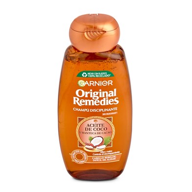 Champú aceite de coco y teca de cacao Original Remedies botella 300 ml-0 Champú aceite de coco y teca de cacao Original Remedies botella 300 ml-0