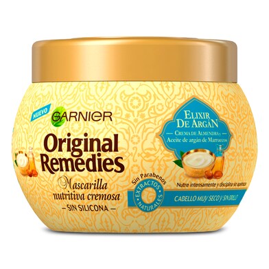 Mascarilla elixir de argán Original Remedies frasco 300 ml-0 Mascarilla elixir de argán Original Remedies frasco 300 ml-0