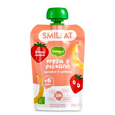 Fresa plátano Smileat bolsa 100 g-0 Fresa plátano Smileat bolsa 100 g-0