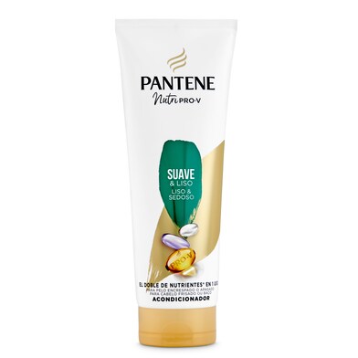 Acondicionador suave y liso Pantene tubo 180 ml-0 Acondicionador suave y liso Pantene tubo 180 ml-0