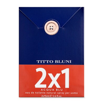 Colonia acqua blu Titto bluni frasco 100 ml-0 Colonia acqua blu Titto bluni frasco 100 ml-0