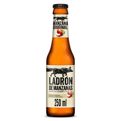 Sidra de manzana Ladrón de manzanas botella 25 cl-0