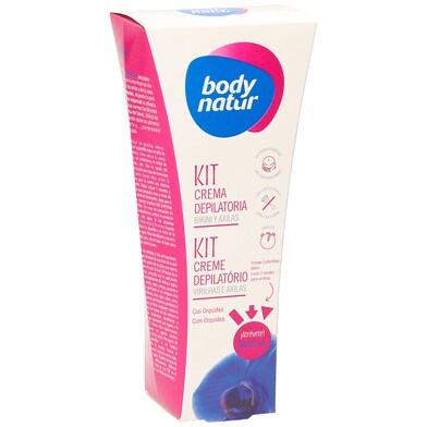 Kit crema depilatoria bikini y axilas con orquídea Body Natur tubo 75 ml-0 Kit crema depilatoria bikini y axilas con orquídea Body Natur tubo 75 ml-0