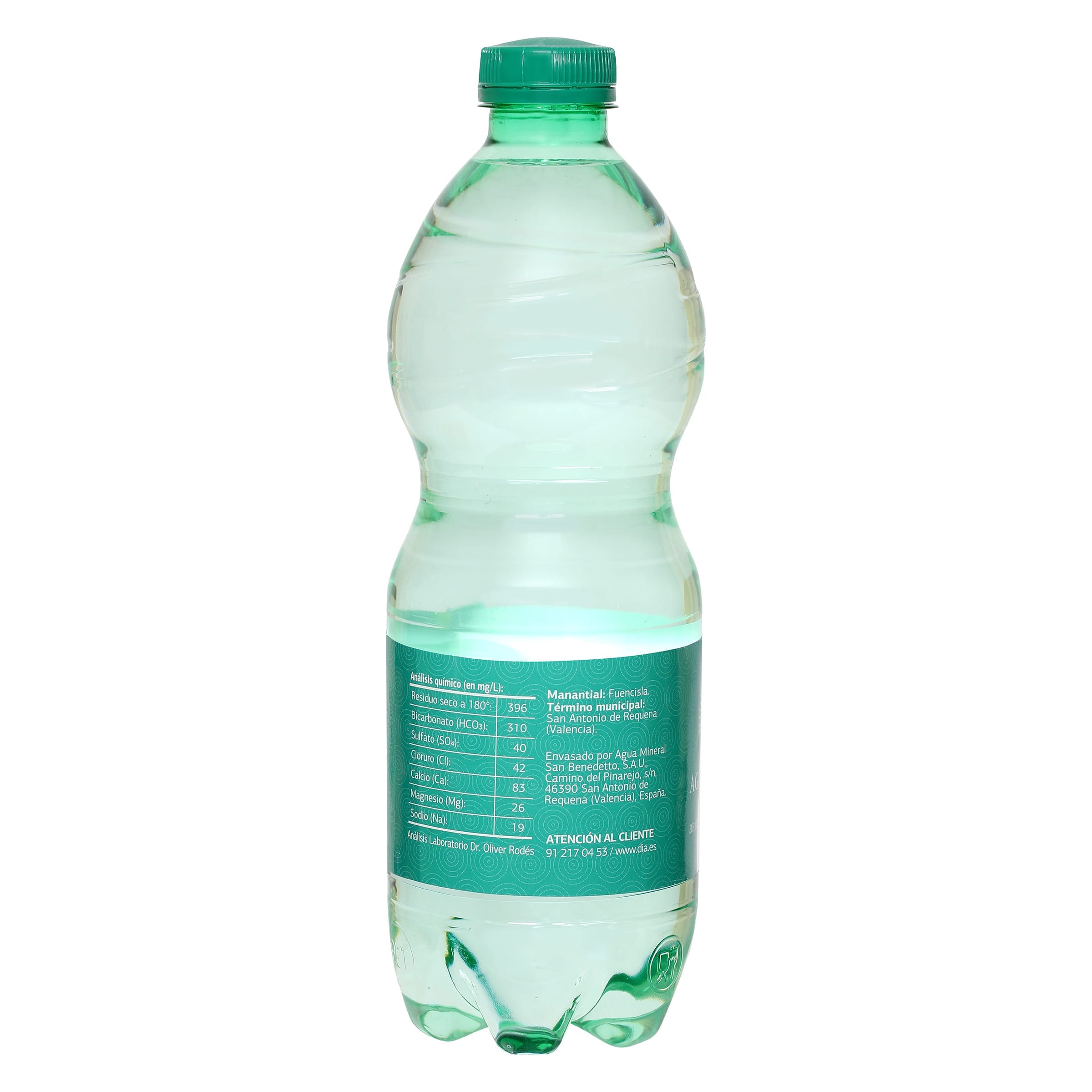 Agua mineral con gas Dia 500 ml