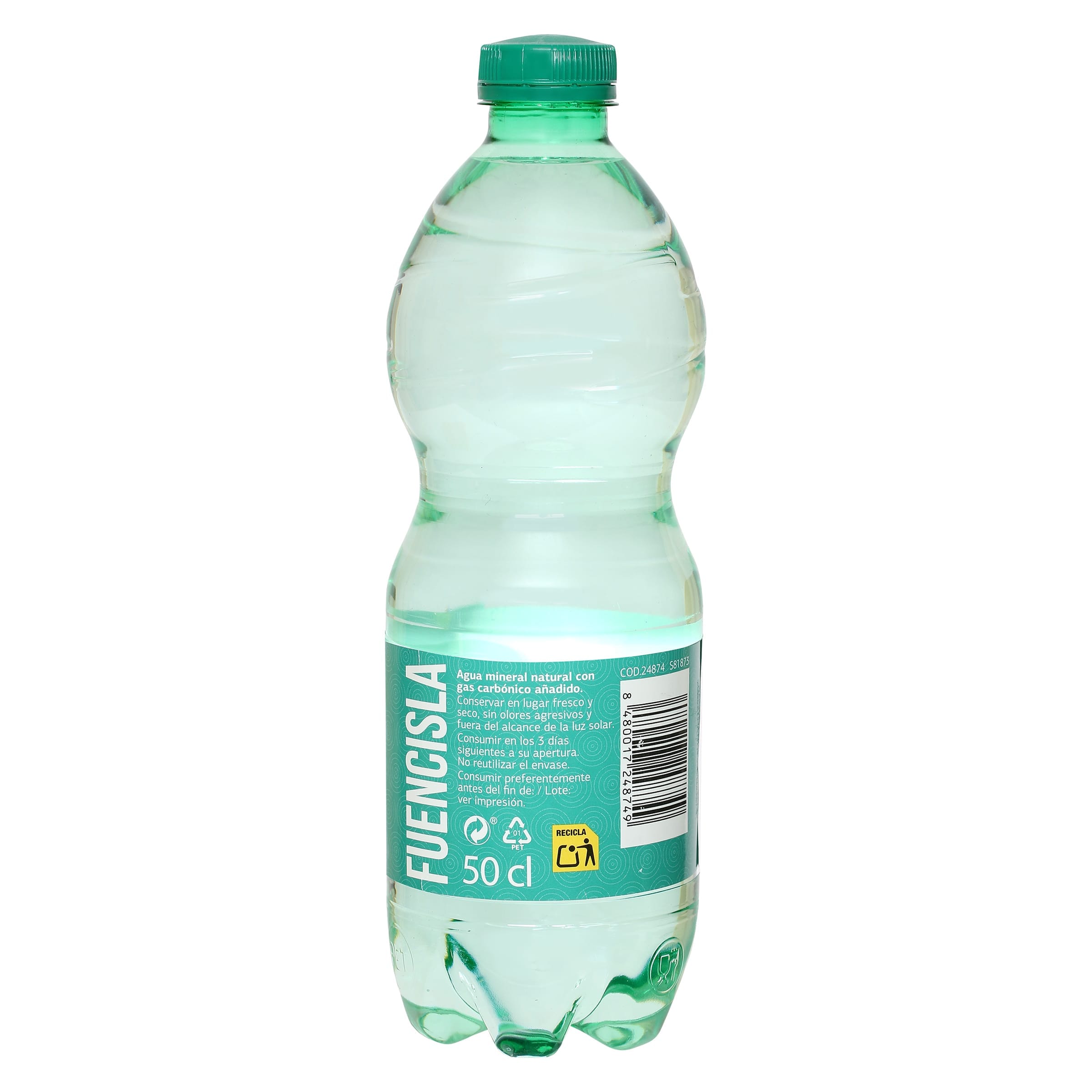 Agua mineral con gas Dia 500 ml