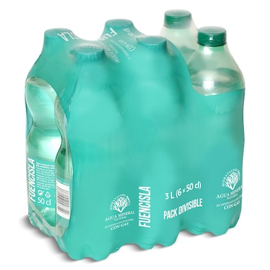 Agua mineral con gas Dia pack 6 x 500 ml-0