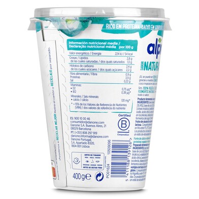 Postre natural de soja con coco Alpro vaso 400 g-1 Postre natural de soja con coco Alpro vaso 400 g-1