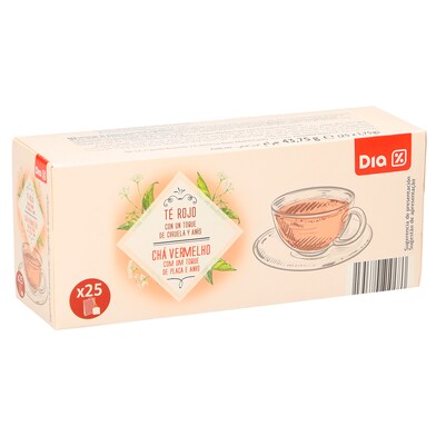 Té rojo con un toque de ciruela y anís Dia caja 25 unidades-0