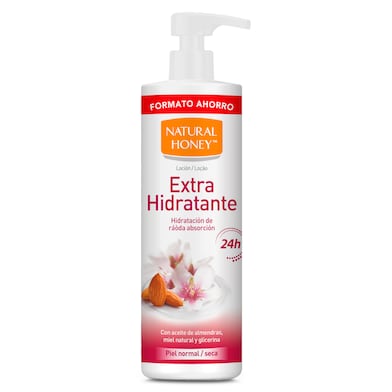 Loción corporal extra hidratante Natural Honey 600 ml-0