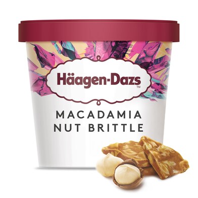 Helado vainilla macadamia con caramelo Haagen Dazs tarrina 81 g-0