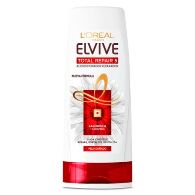 Acondicionador total repair 5 cabello dañado Elvive bote 300 ml-0