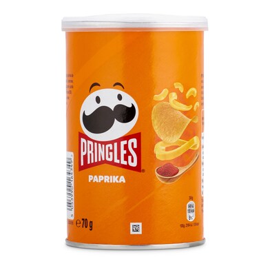 Patatas fritas paprika Pringles bote 70 g-0