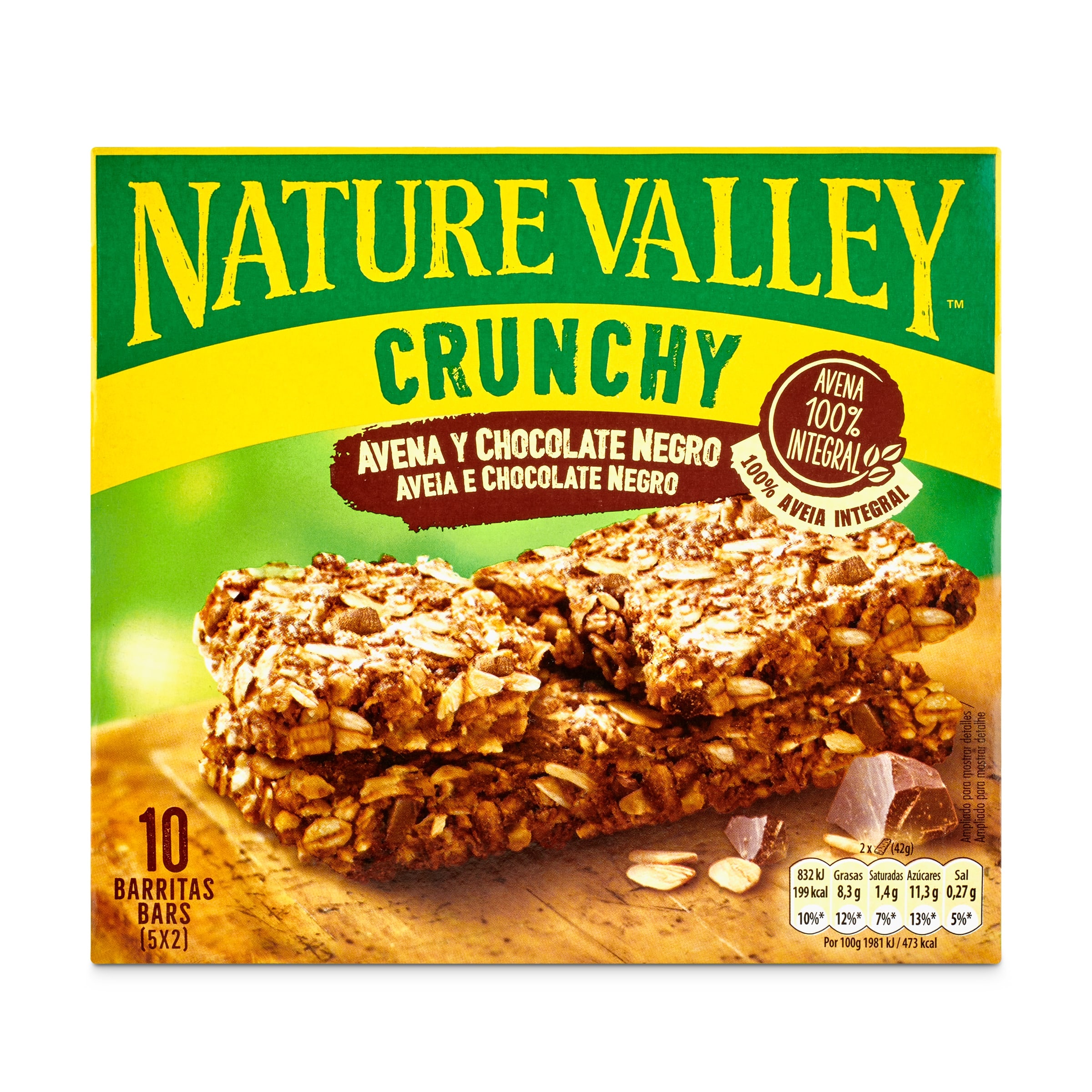 Barrita de avena y chocolate Nature Valley 210 g
